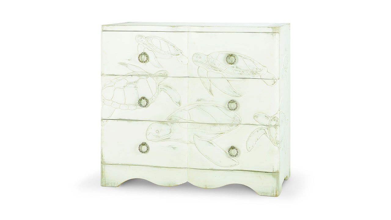 Bramble Chelonian Turtle 3 Drawer Chest 27204