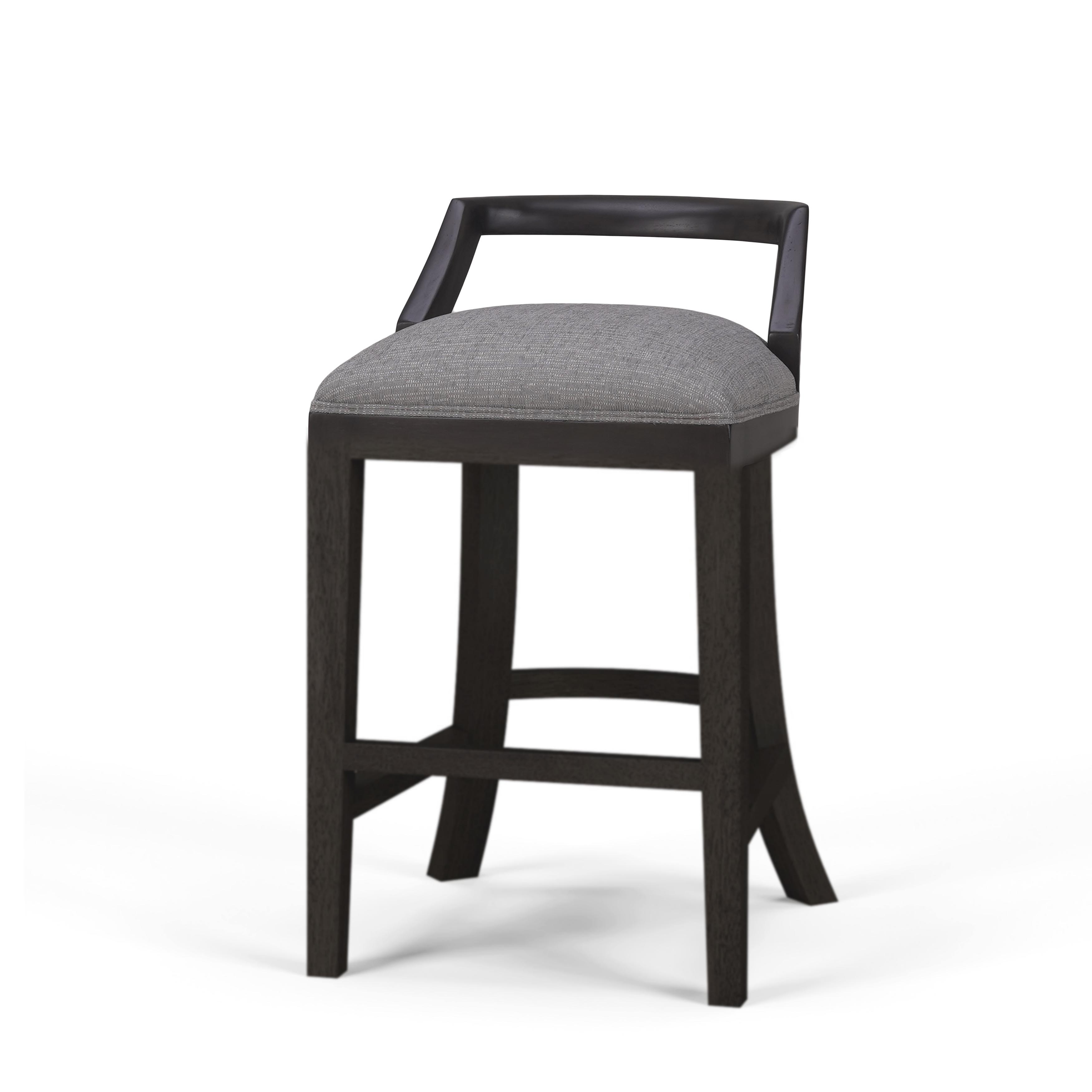 Bramble Bar and Game Room Monarch Low Back Counter Stool 27787 Lenoir Empire Furniture Johnson