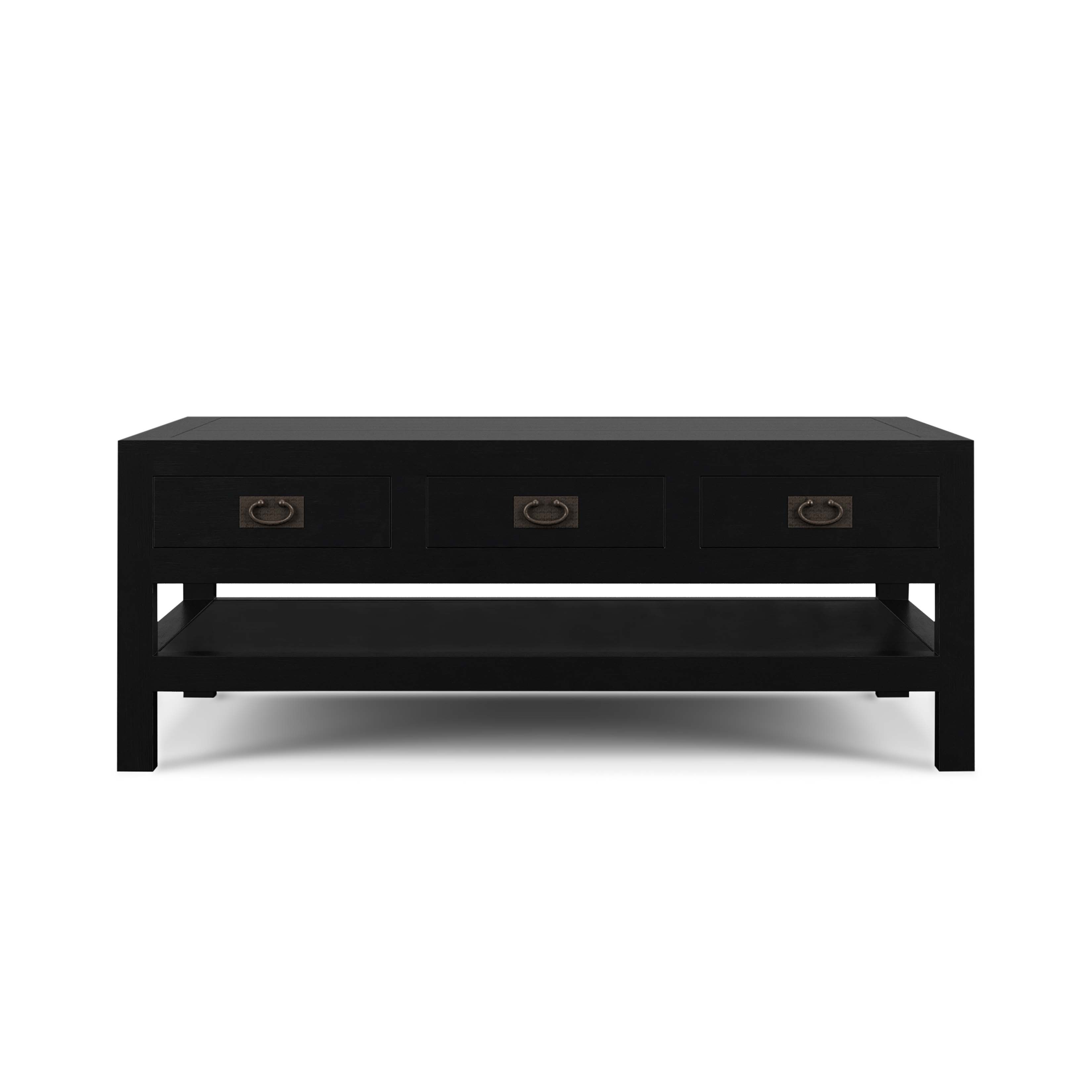 Bramble Kagu 6 Drawer Coffee Table with Shelf 27795