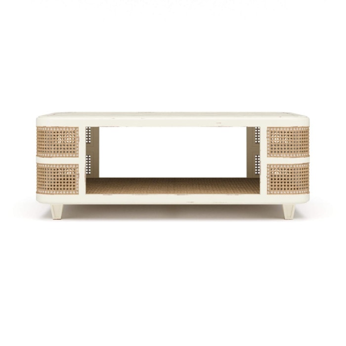 Bramble Lexington Coffee Table with Rattan 27804