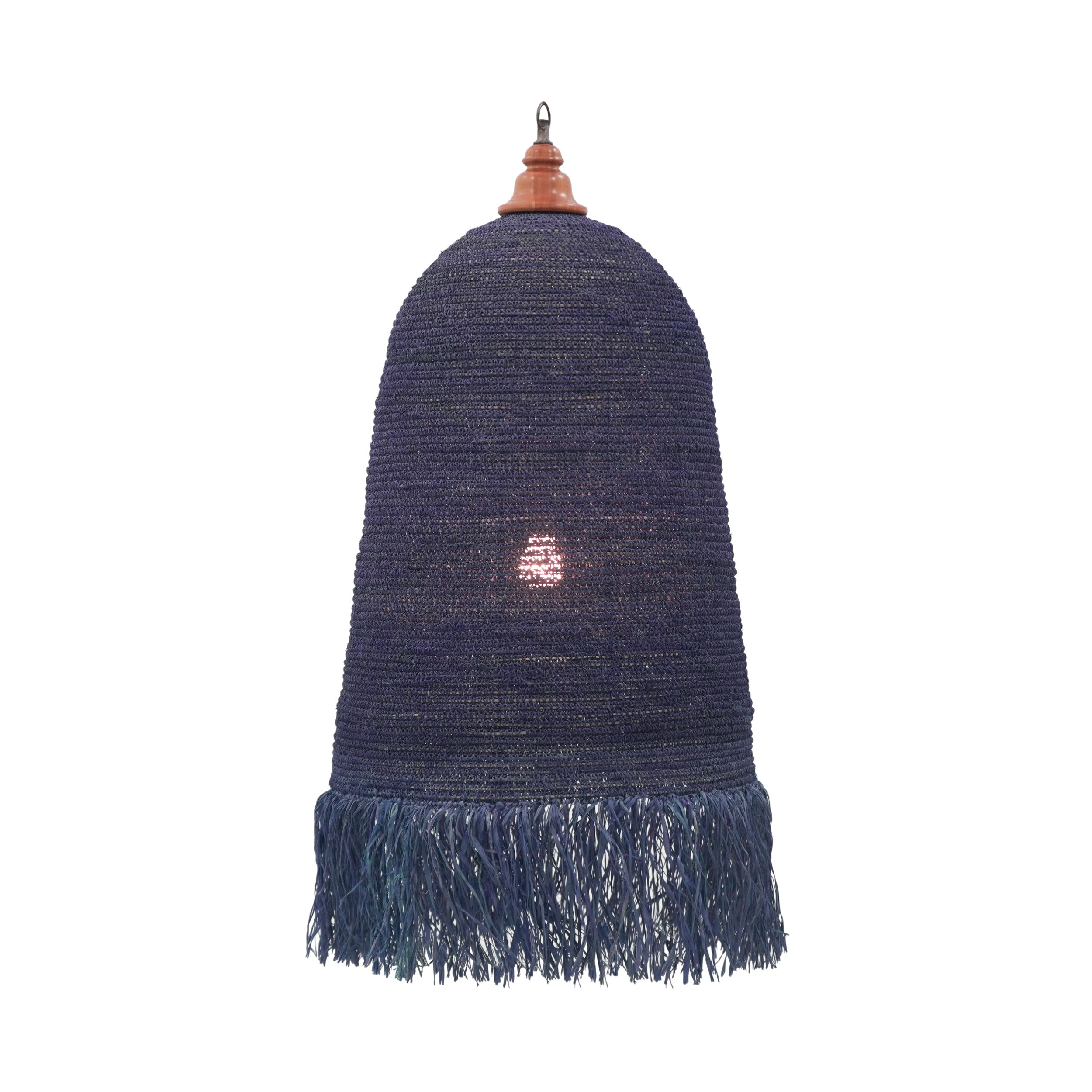 Bramble Verdon Velvet Knitted Pendant 