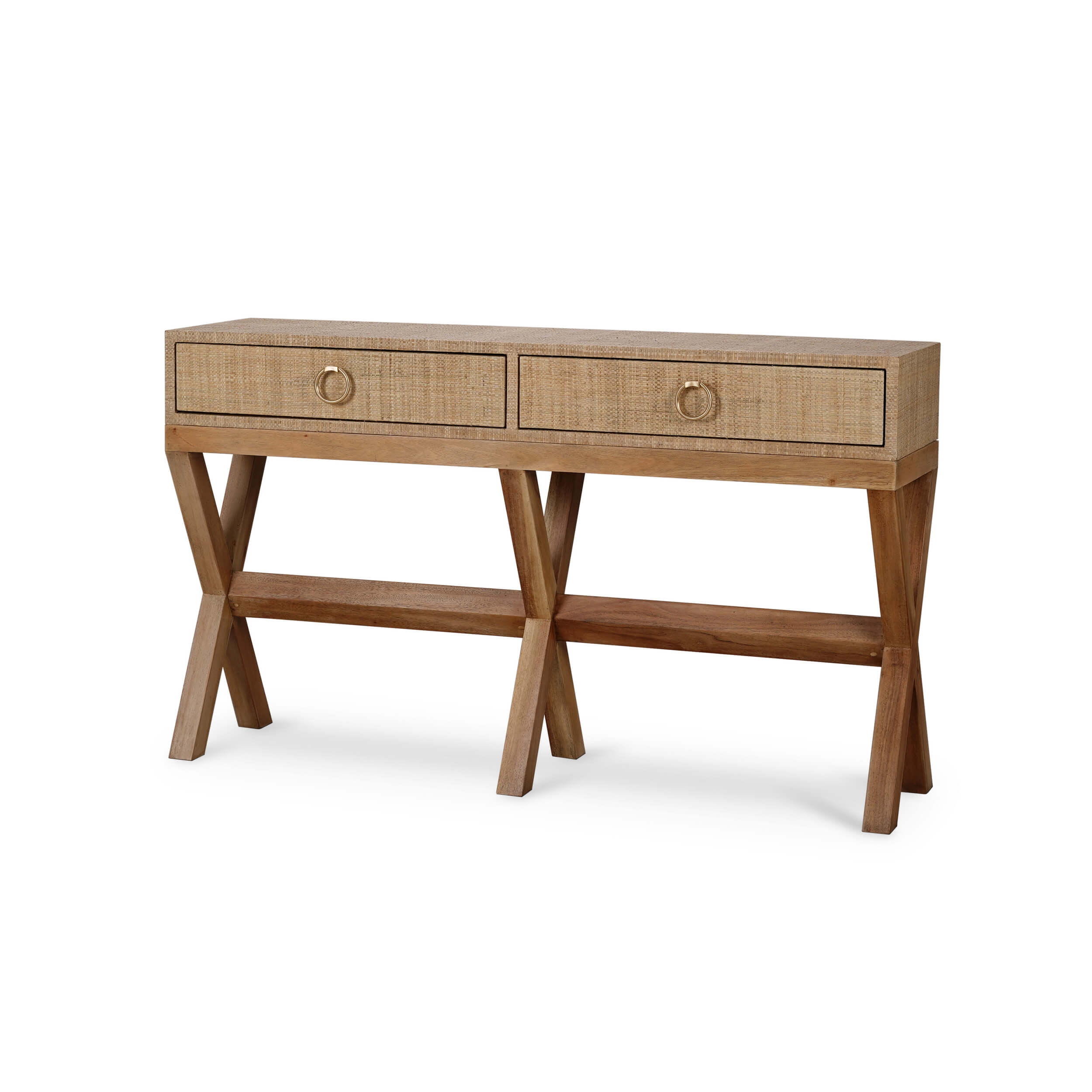 Bramble Renoir Console with Raffia 28102