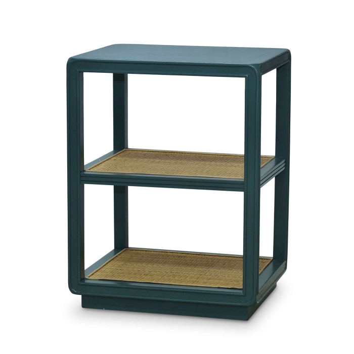 Bramble Cohan End Table with Rattan 