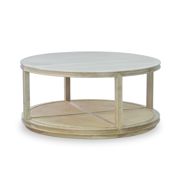 Bramble Cohan Coffee Table Small with Rattan 