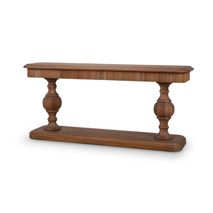 Bramble Kraton 2 Drawer Pedestal Console Table 