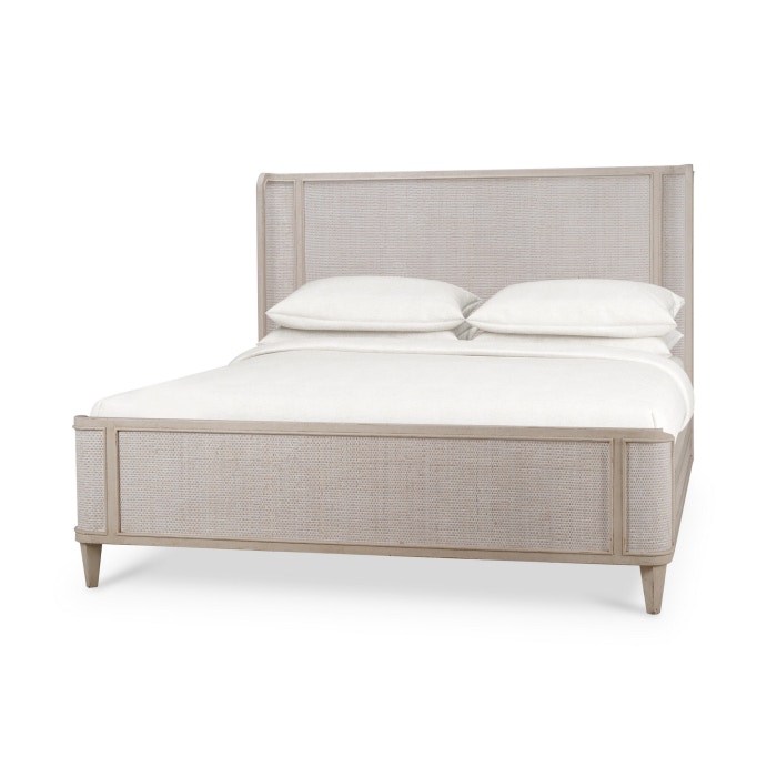 Bramble Lexington Bed with Rattan 