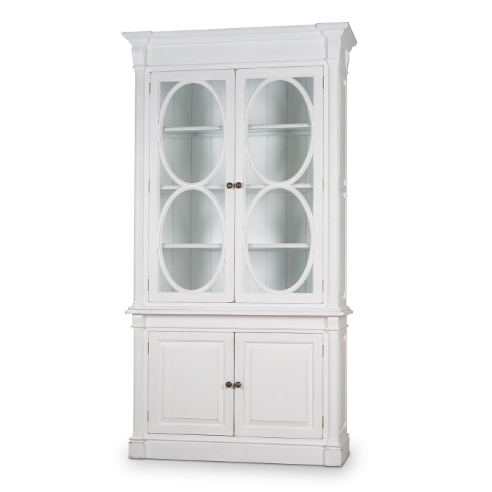 Bramble Fiona 4 Door Display Cabinet with Glass Shelves 28260