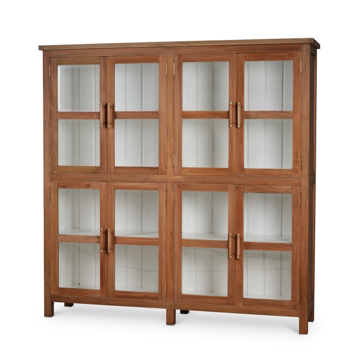 Bramble Madrone 8 Door Display Cabinet 28279