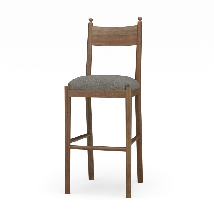 Bramble Bahama Barstool with Upholstered Seat 28328