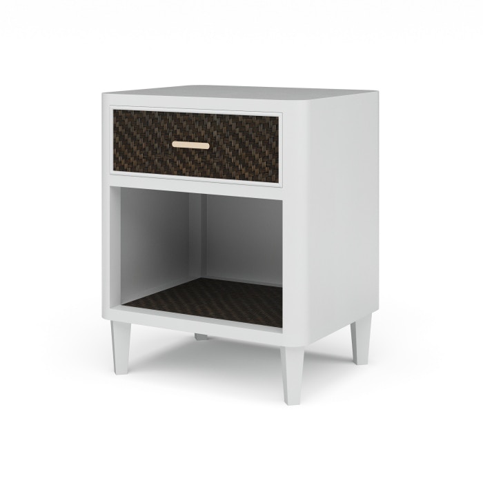Bramble Lexington 1 Drawer Bedside Table with Bamboo 28340
