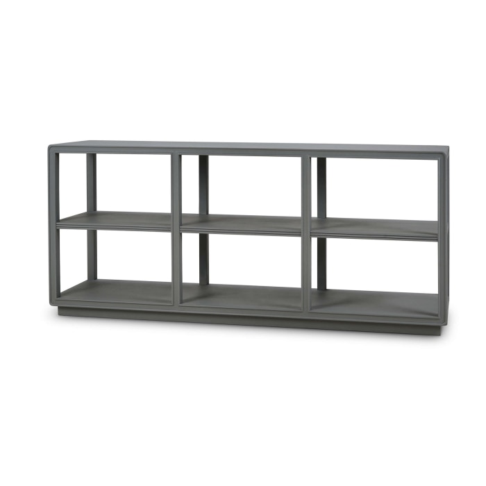 Bramble Cohan Console Table with Wood Shelf 