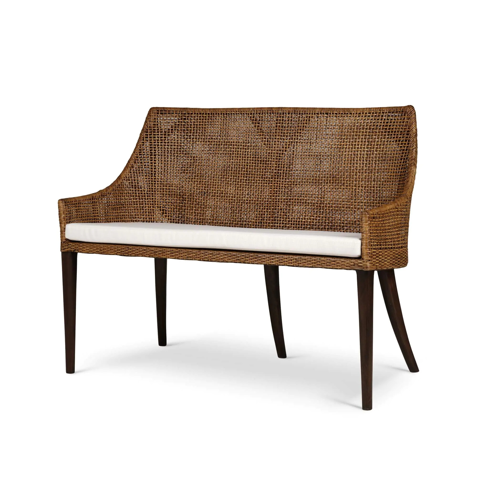 Bramble Savanah Rattan Loveseat with Cushion 28721