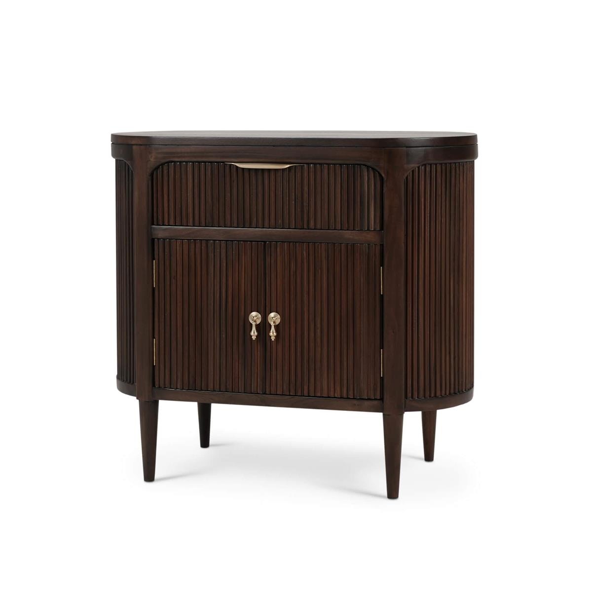Bramble Regent Bedside Table w/ Doors 28840