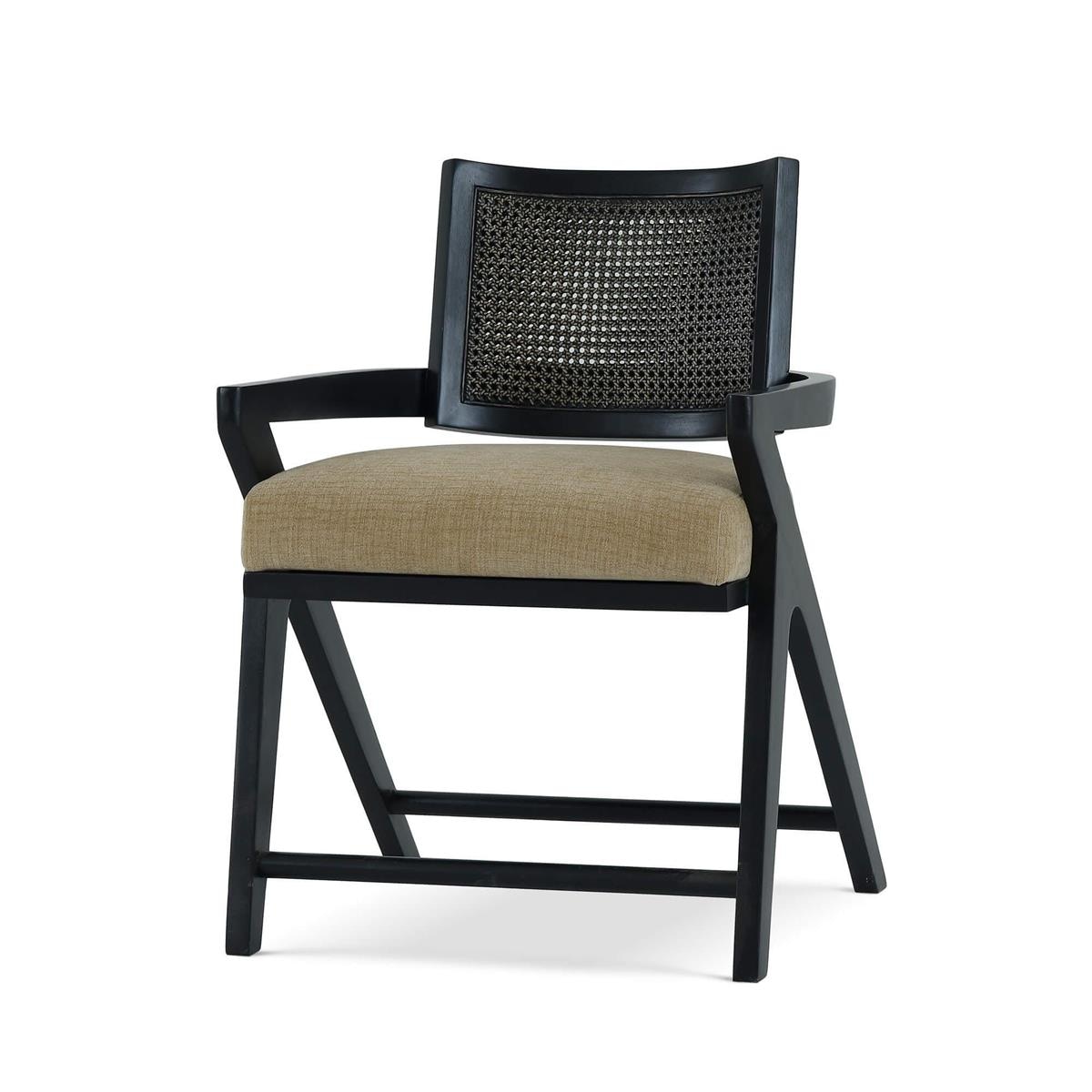 Bramble Pierre Dining Chair w/ Rattan Back 28931