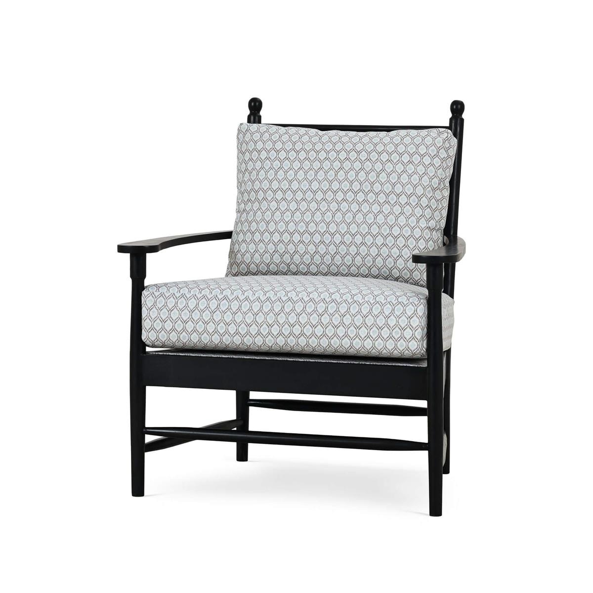 Bramble Seraphine Lounge Chair w/ Wooden Back 28974