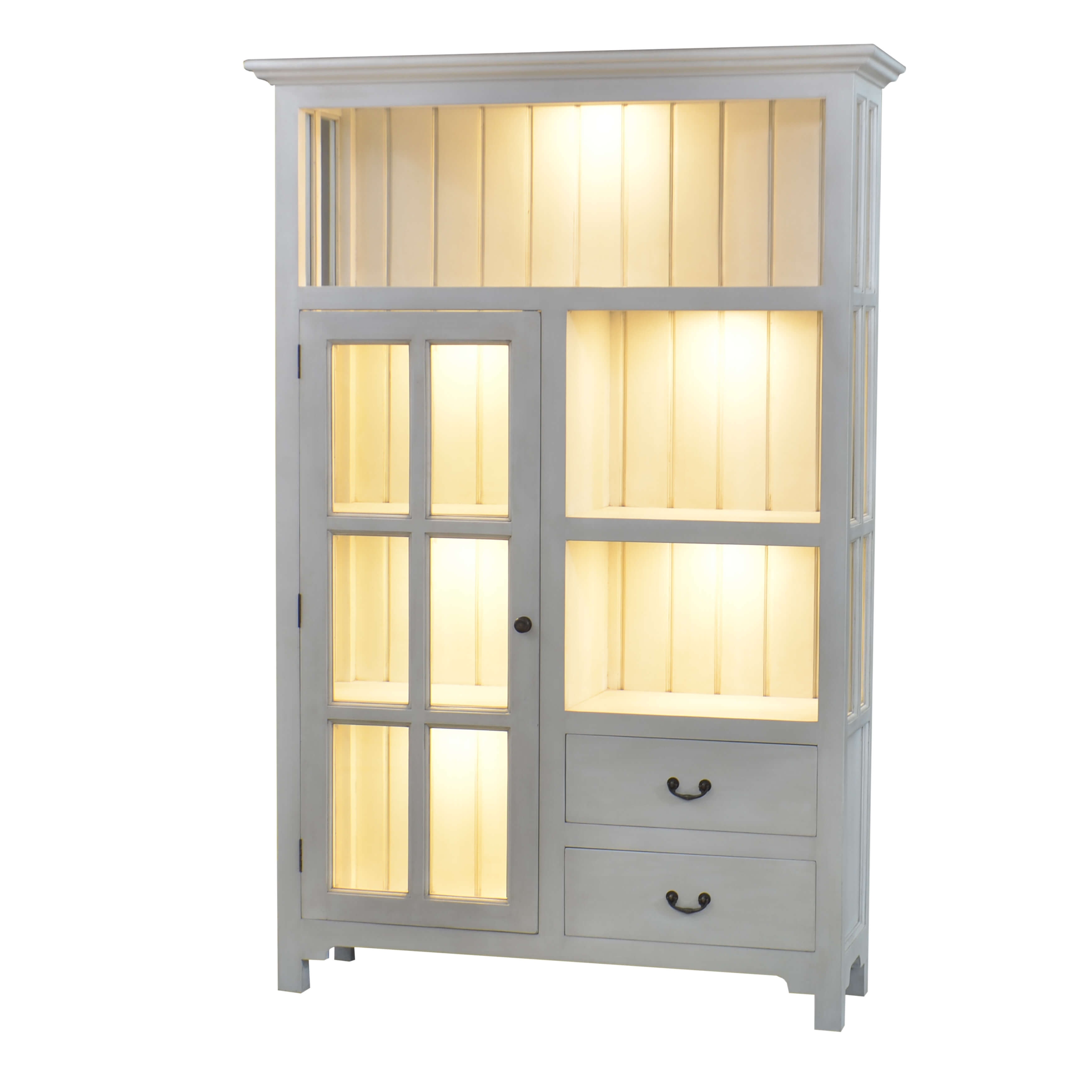 Bramble Aries Kitchen Single Door Cupboard with 6 LED 63646