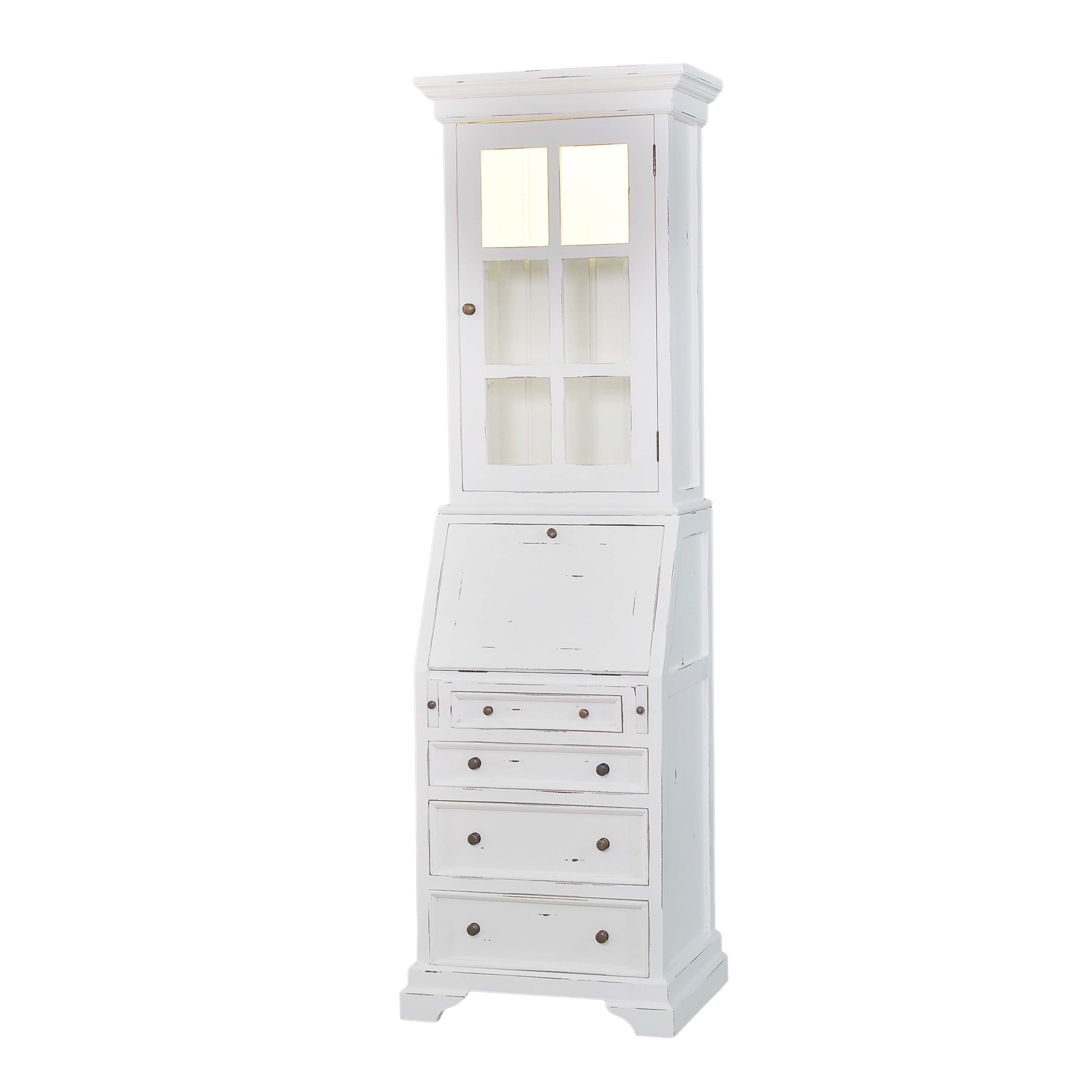 Bramble Hancock Narrow Secretary with 1 LED 