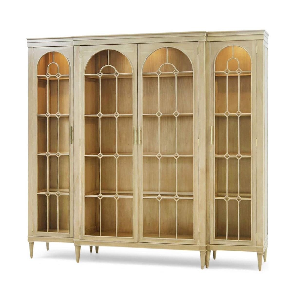 Bramble Chambre Display Cabinet w/ Glass Shelves & LED 69154