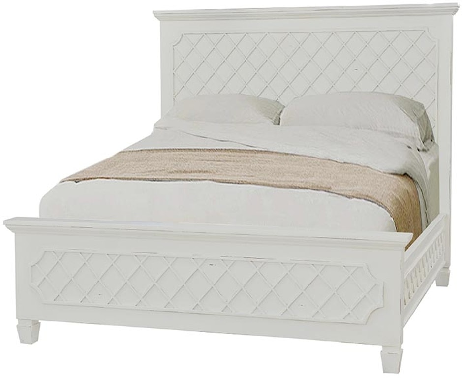 Bramble Bedroom Flat Top Dauphine Bed 76486 - Lenoir Empire