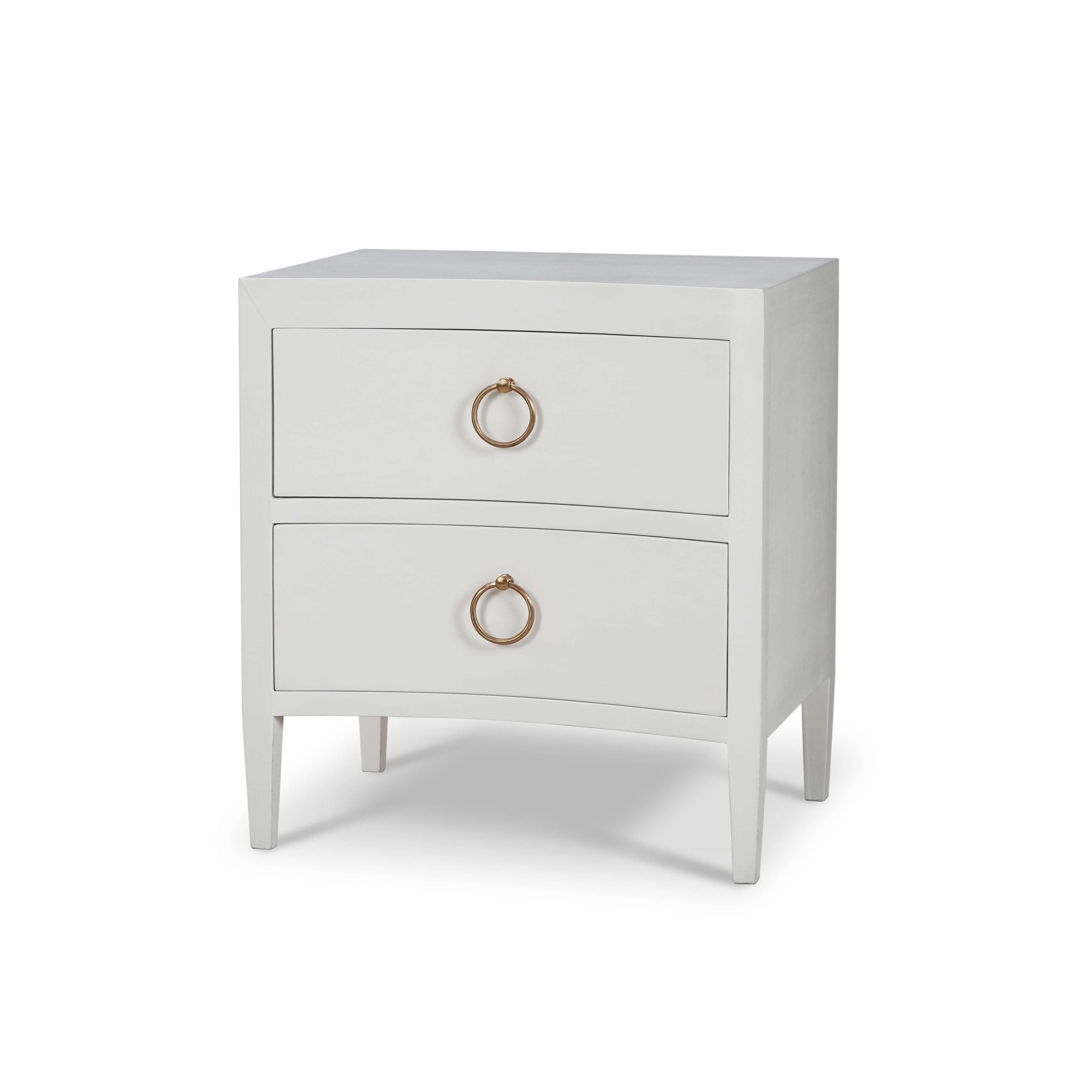 Bramble Mornington Linen Wrapped Nightstand 