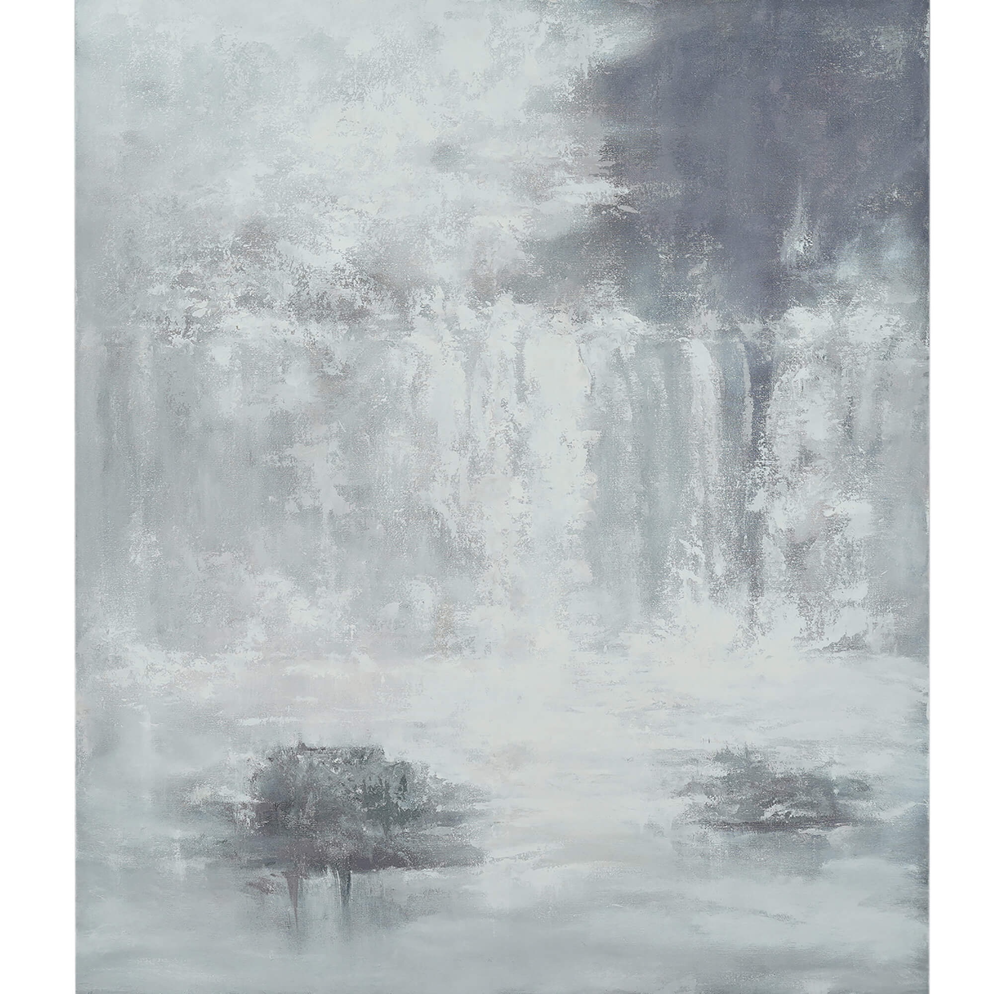 Bramble Accessories Glacier Bay On Canvas 60 X 40 With Out Frame C1010