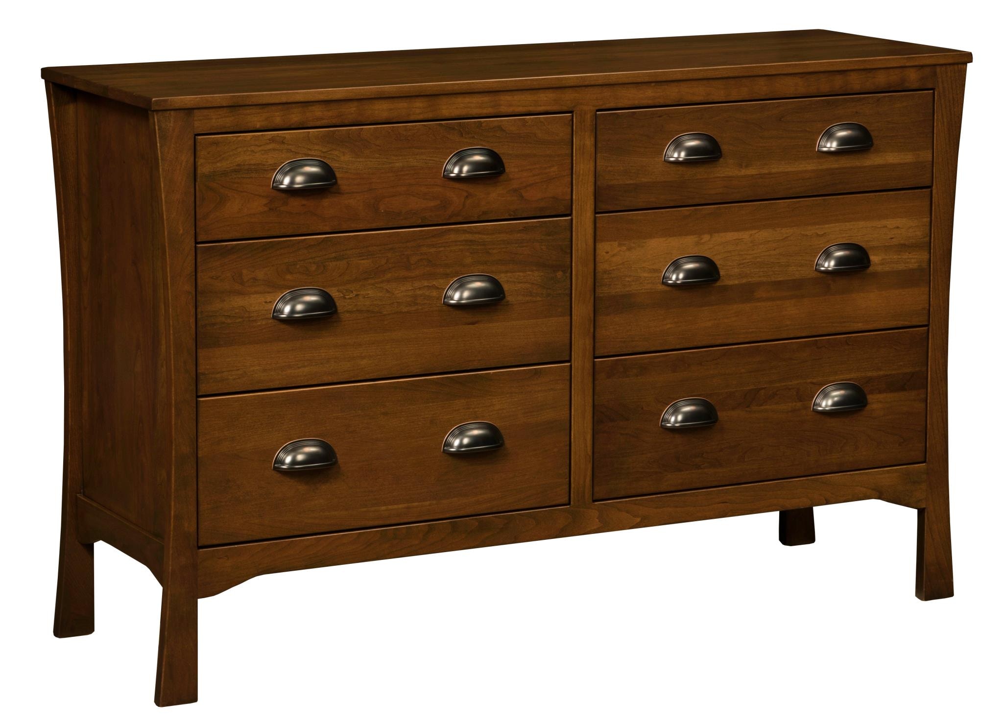 Borkholder Furniture Bedroom Lansing Low Dresser 43 1701xxx