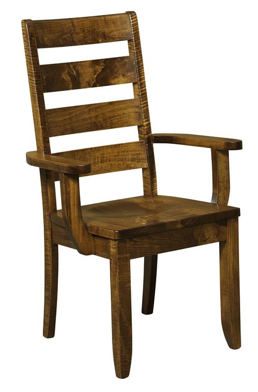 Borkholder Furniture Dining Room Dutch Ladder Arm Chair Nc 9015acx