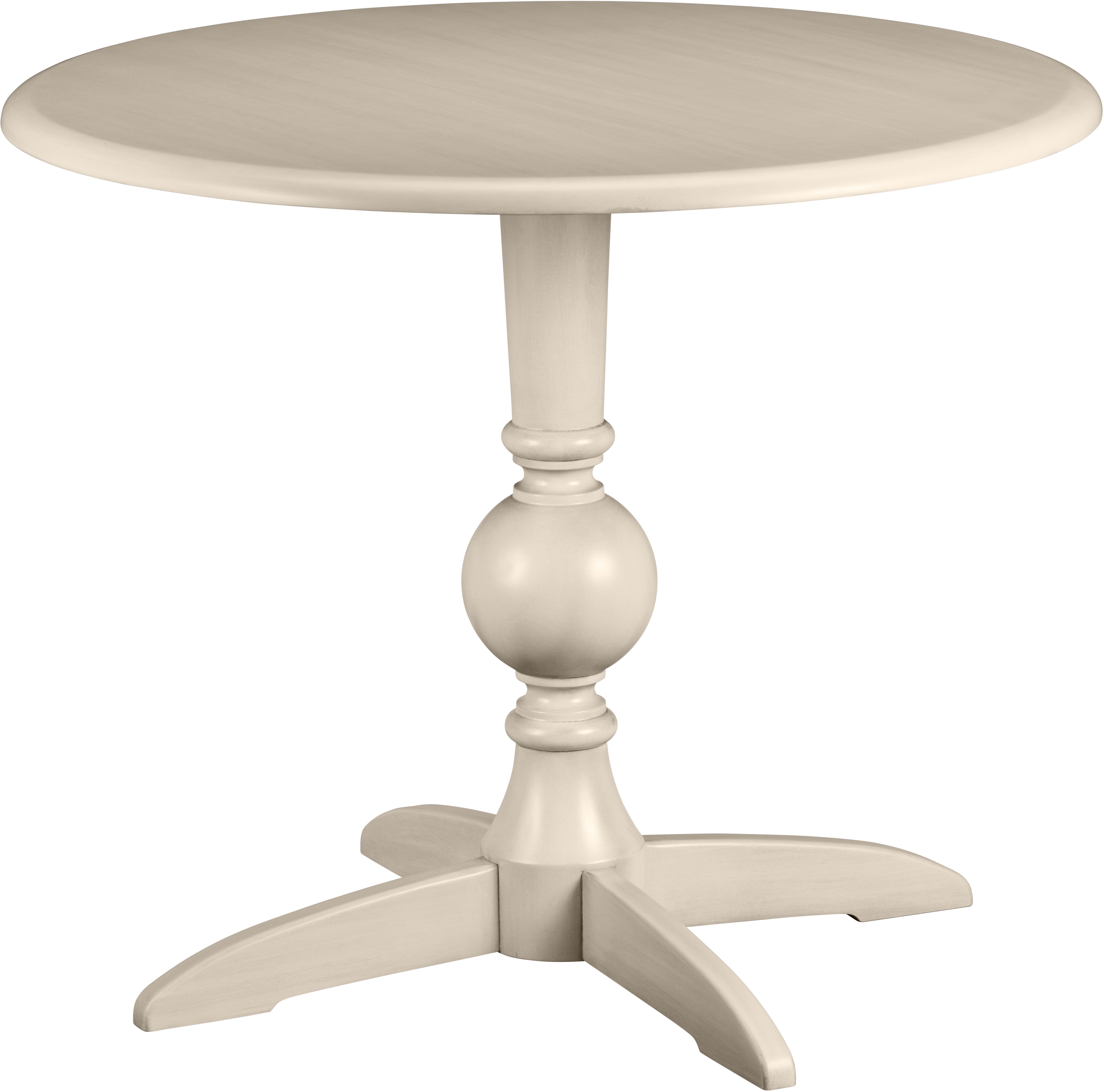 East West Furniture Antique 36 Inch Pedestal Round Dining Table