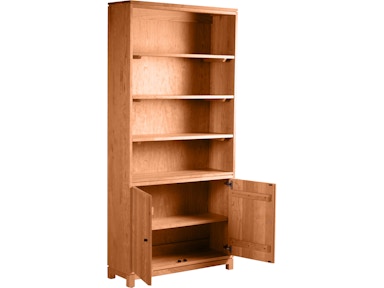 Gat Creek Home Office Oxford Tall Bookcase 83151 Hickory