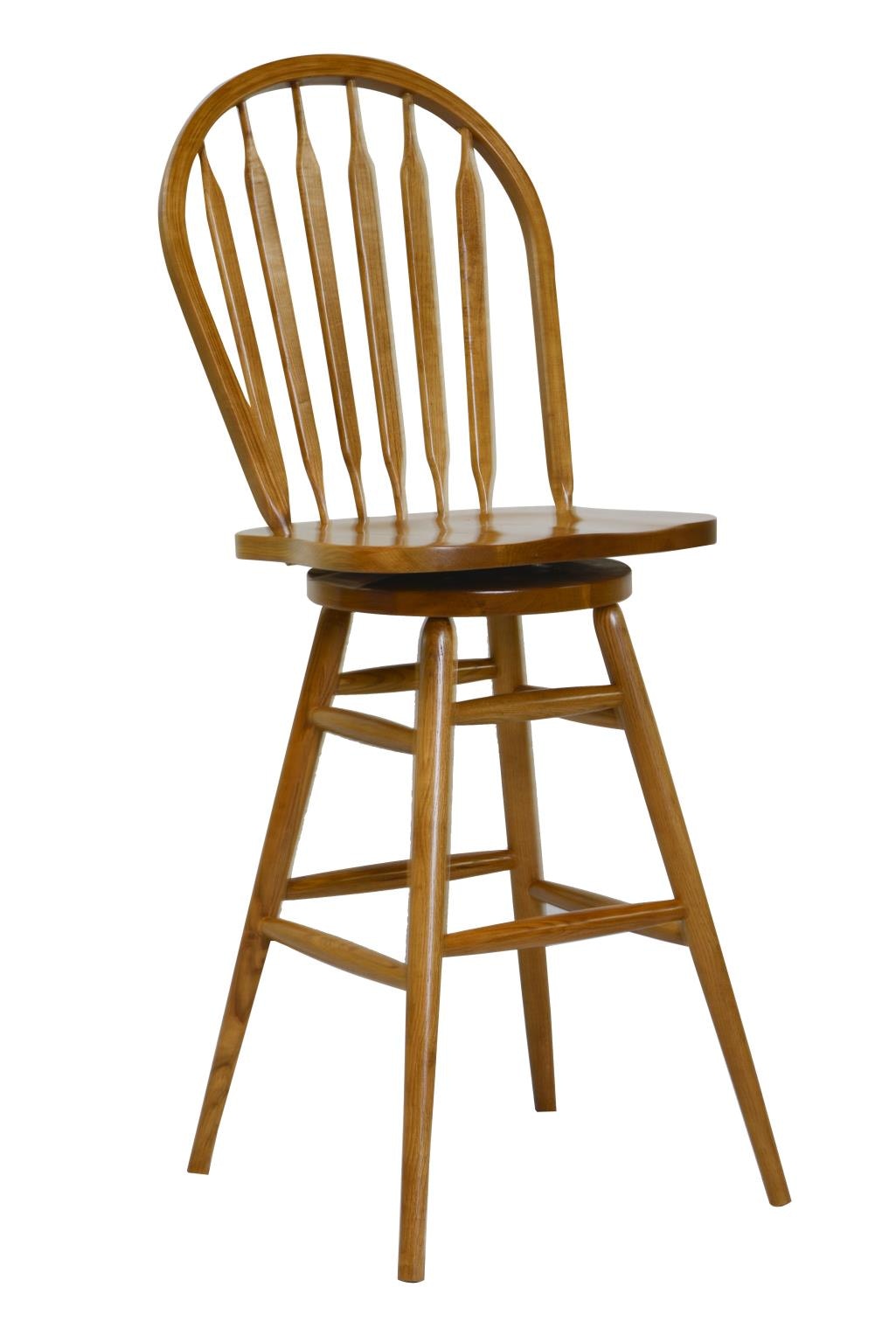 arrow back bar stool