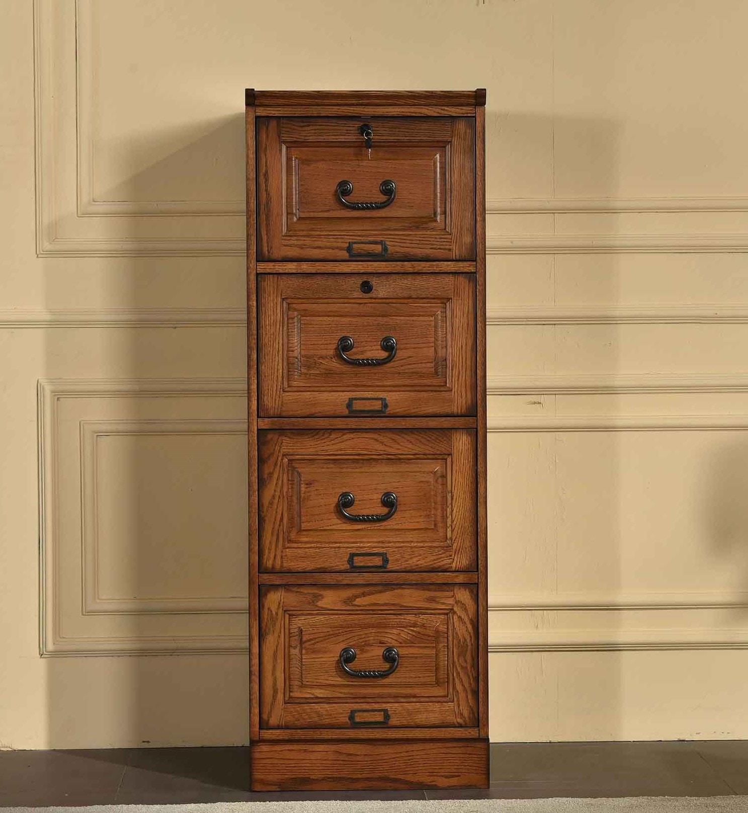 4 drawer wood file cabinets for the home