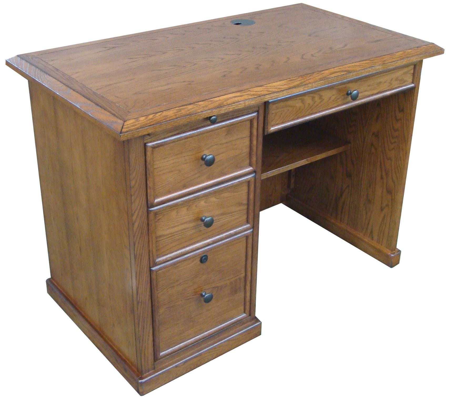 Tennessee Enterprises Home Office 42 Inches Flat Top Desk Frazier and Son Furniture Swanzey