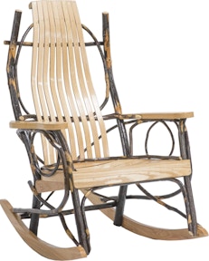 Siesta Rocker & Footrest $799 - Amish Originals Furniture Company