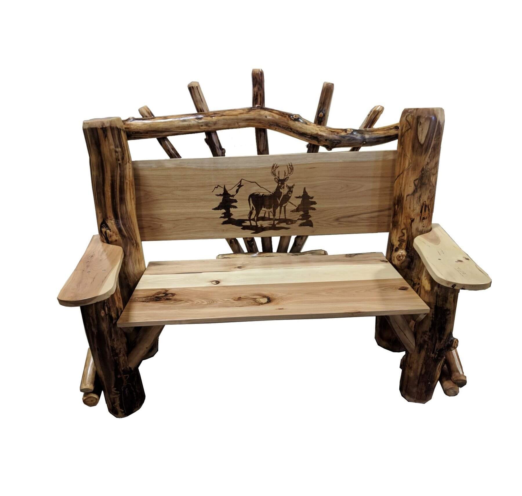 Amish wood deals bench