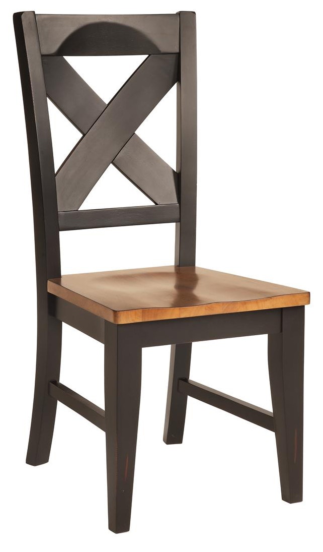 Tennessee Enterprises Quinton X Back Side Chair QT001PB