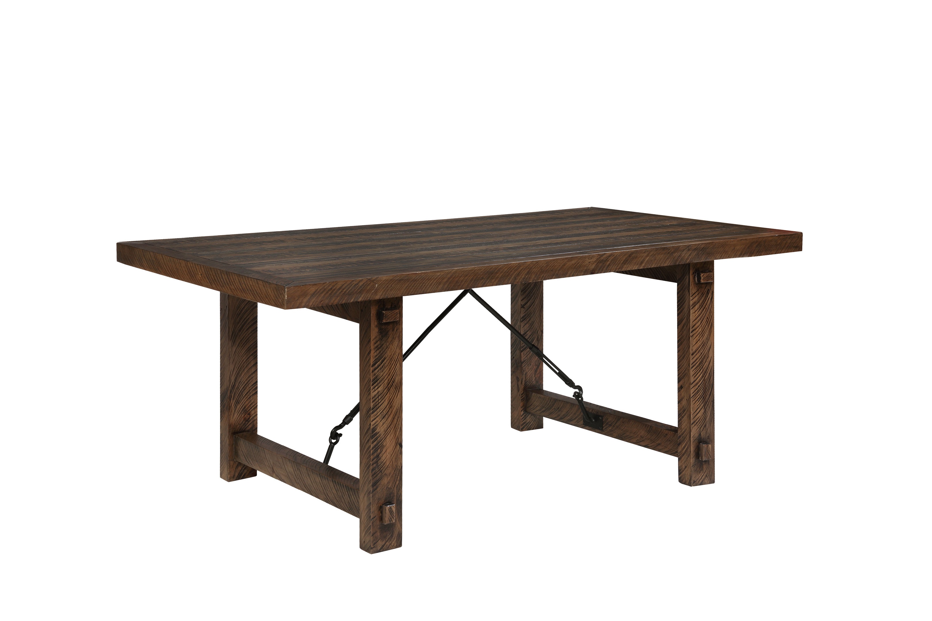Tennessee Enterprises Rustic Lodge Dining Table RL4072DB