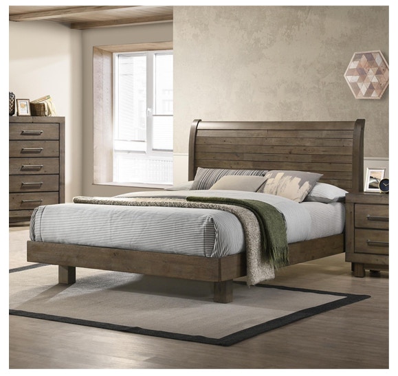 Tennessee Enterprises Rustic Mountain King Size Bed RM7881K