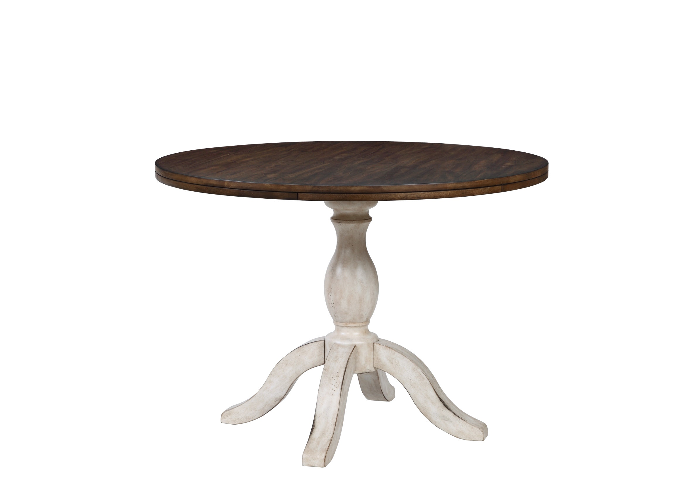 Tennessee Enterprises Smart Buy 42 Inch Round Fixed Top Pedestal Table SB4230WAW