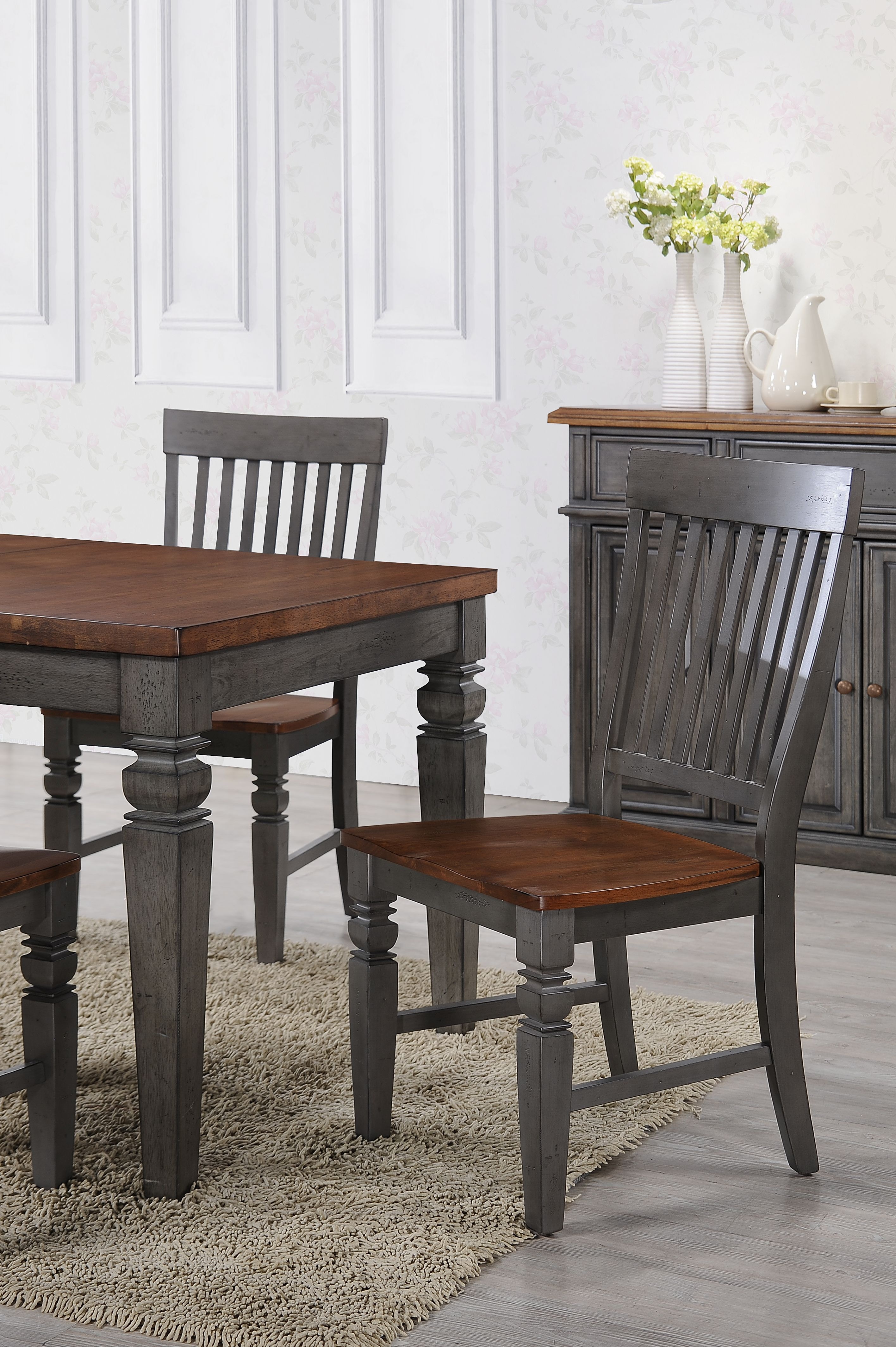 Tennessee Enterprises Casual Dining St.Pete Slatback Side Chair