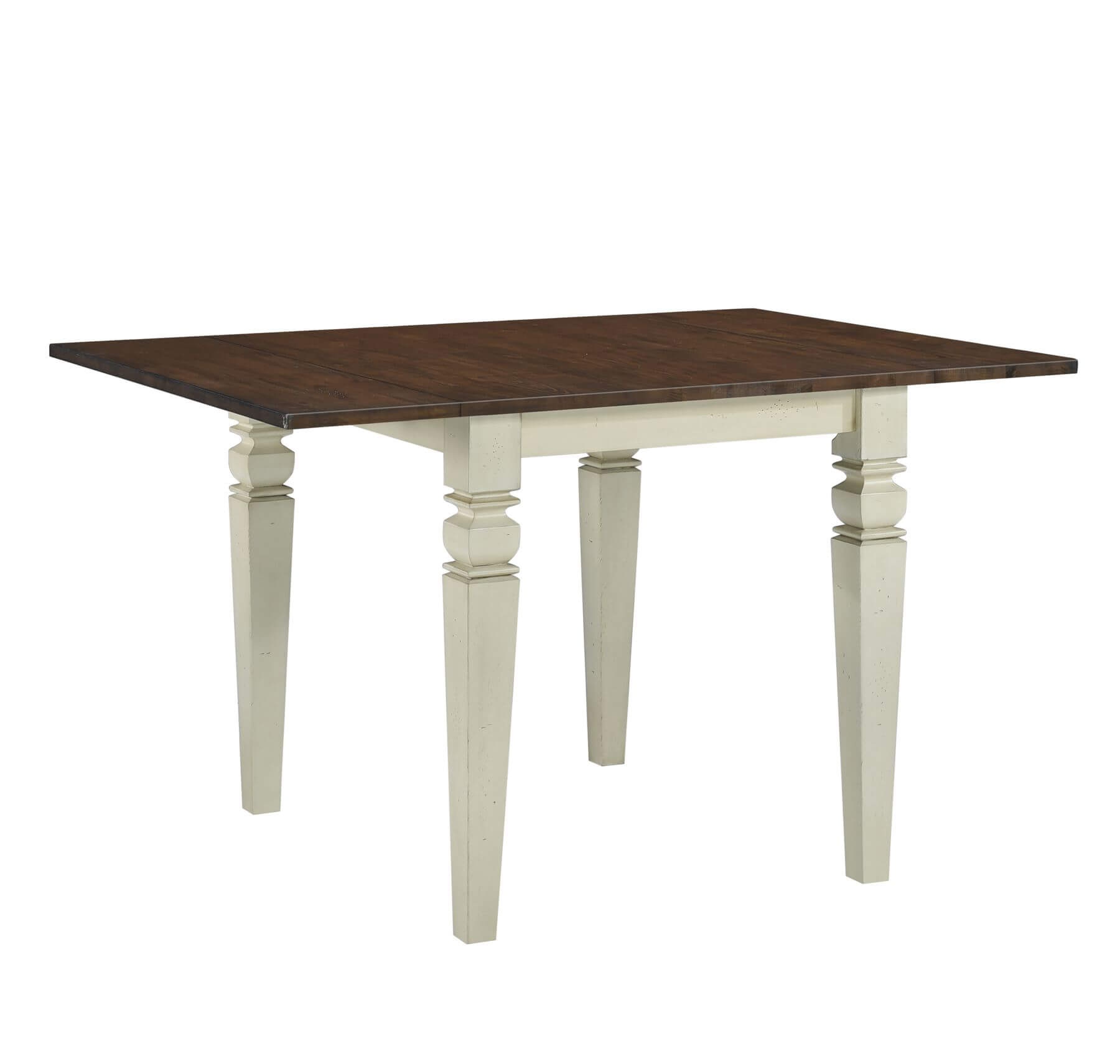 Tennessee Enterprises Casual Dining St. Pete Dining Leg Table with 18