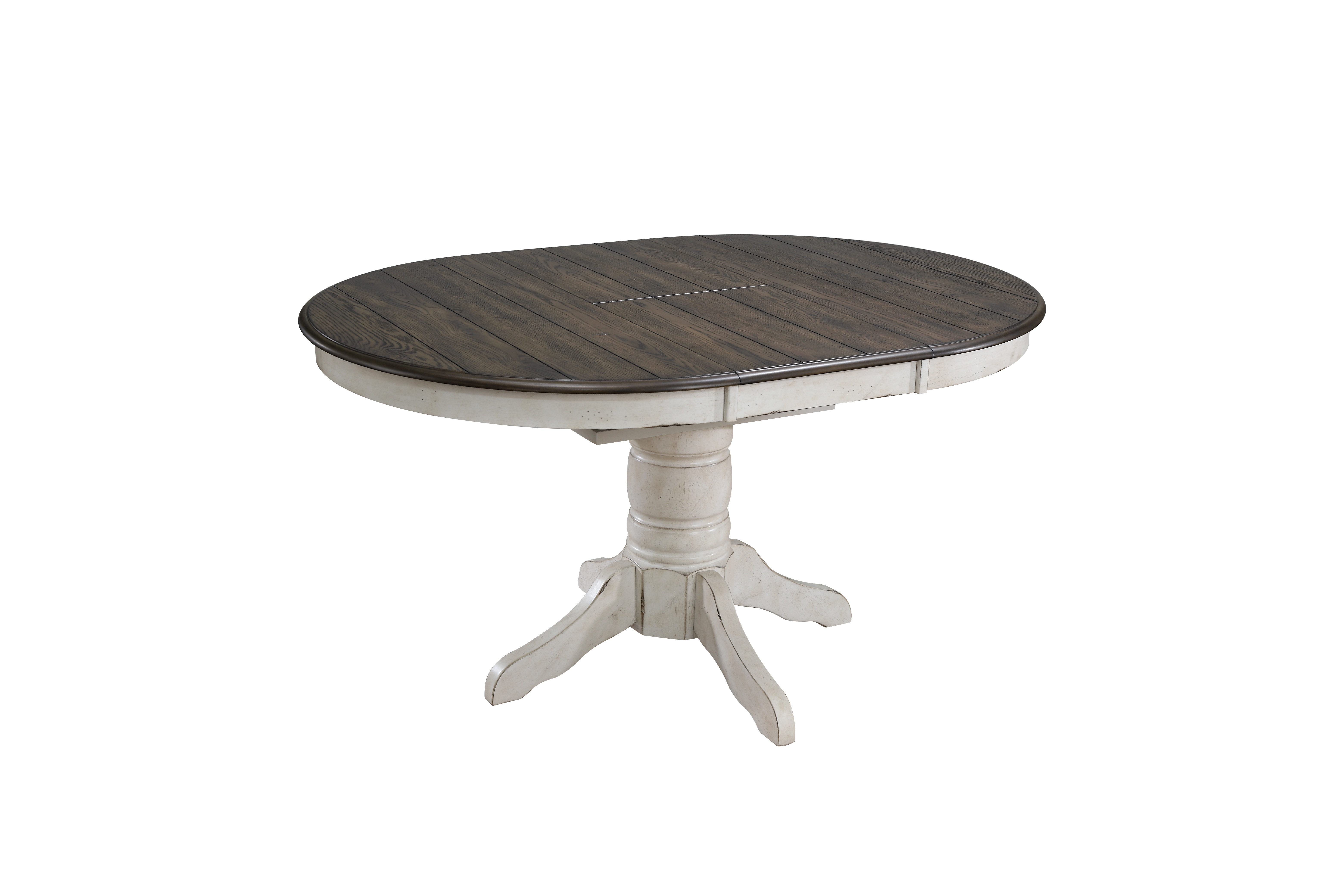 Tennessee Enterprises Vintage Estates Pedestal Dining Table with 15 Inch Butterfly Leaf VE4257VE