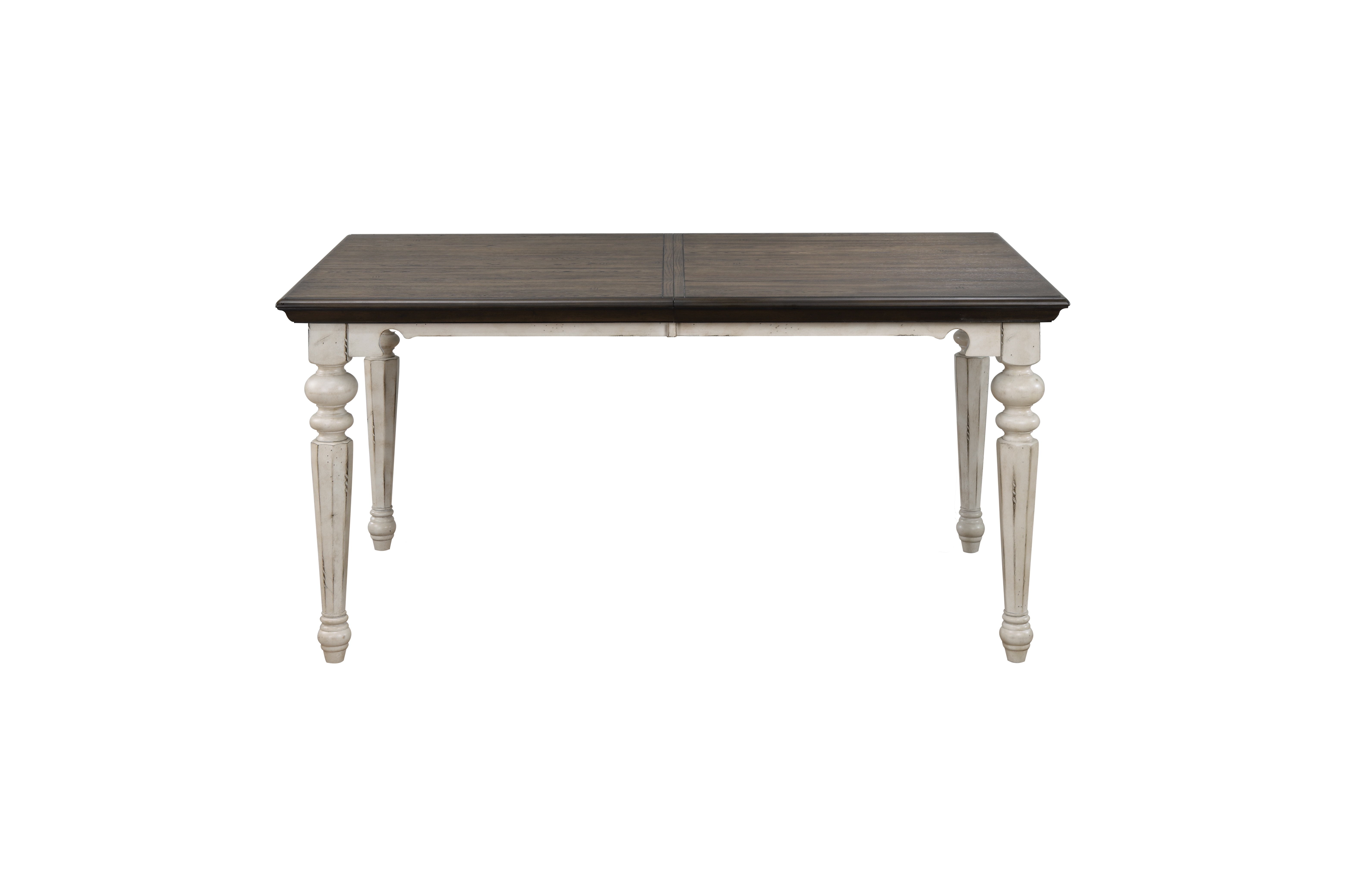 Tennessee Enterprises Vintage Estates Rectangular Dining Leg Table with 18 Inch Leaf VE4282VE