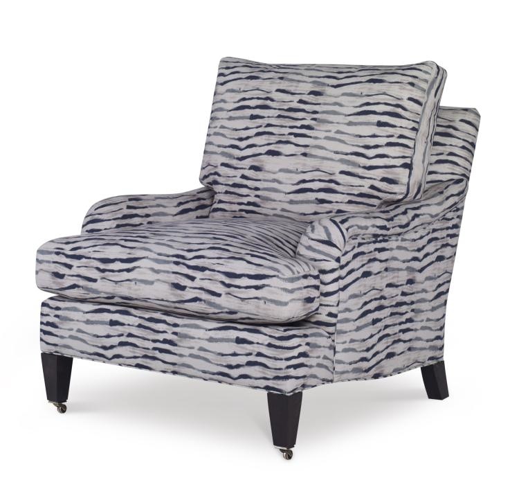 Highland House Living Room Sills Chair With Casters 1540 Priba Furniture And Interiors