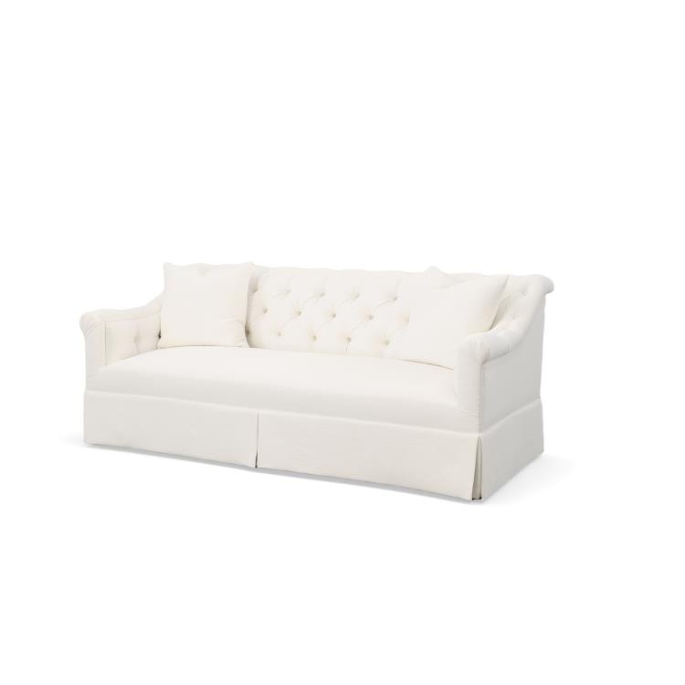 Elizabeth Tufted Skirted Sofa HIH210382