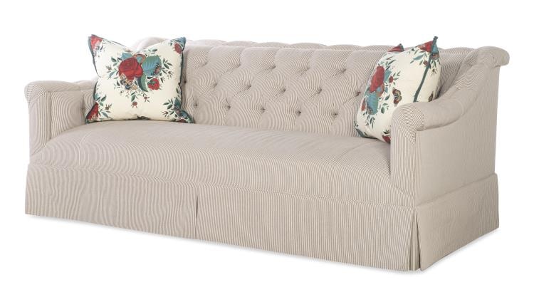  Elizabeth Tufted Skirted Sofa 2103-82