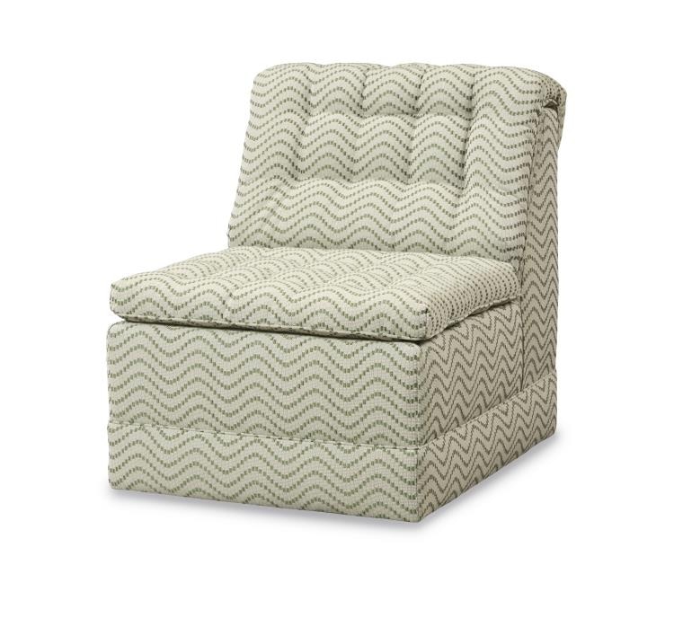 Highland House Selena Armless Chair 2839AC