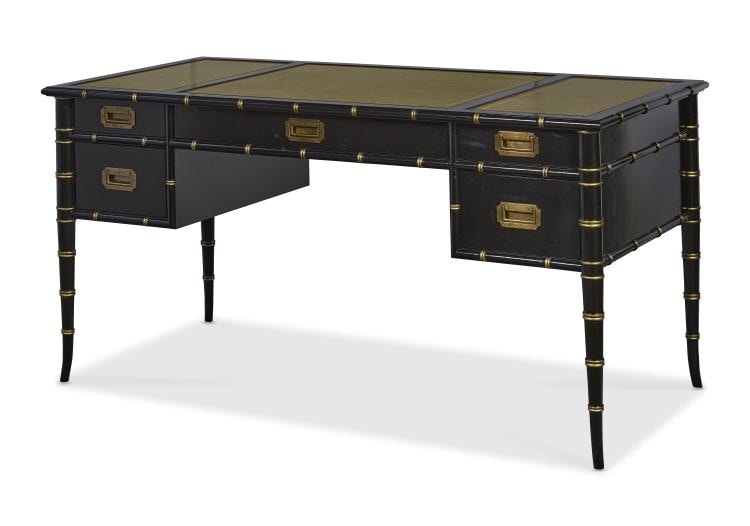 Highland House Daphne Desk With Leather Top HH28-132-AS