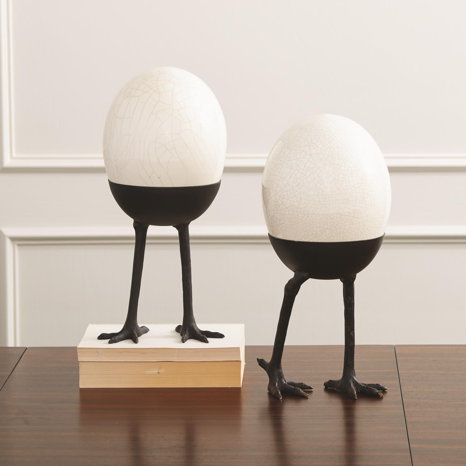 Ostrich Egg on outlet Legs - NEW!!!