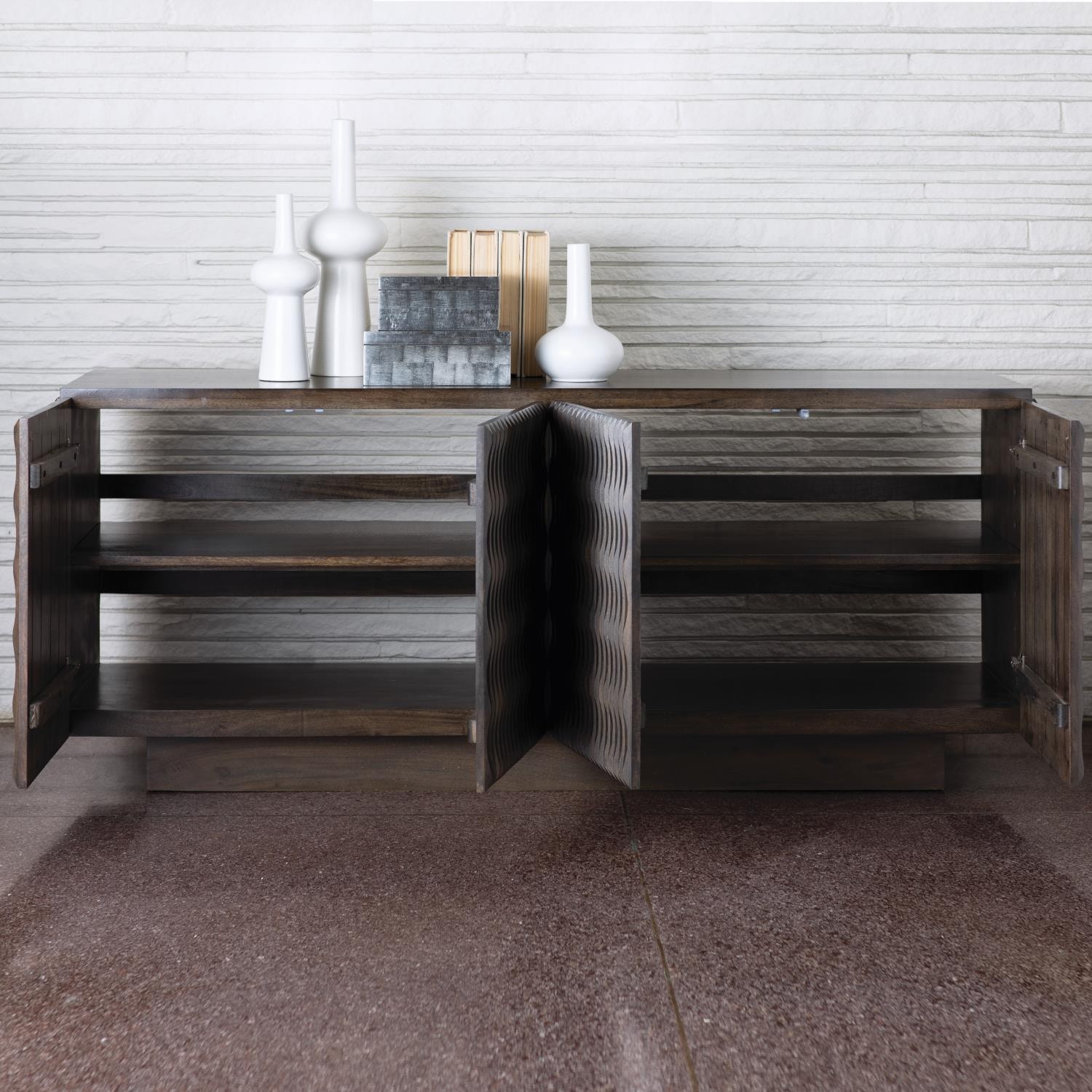 ⭐️INDIVI Global Views Casual Dining Minuet Buffet 7.90745 - Indiana