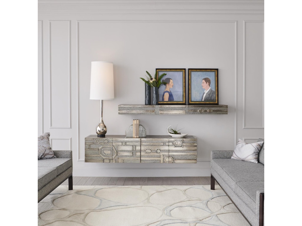 Abstract Block Cabinet Nickel Gv993122